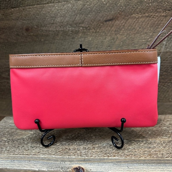 Kate Spade Zippered Chrissy Wristlet – Nectar Pink/Red – NWT - Picture 5 of 7